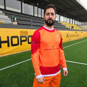 Equipación portero naranja/roja 20/21